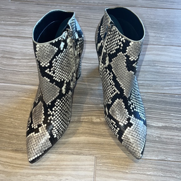 Marc Fisher LTD Snakeskin Bootie - Picture 2 of 8